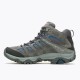 Merrell Moab 3 Mid Wide Width Granite Men