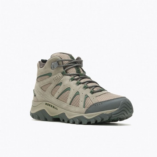 Merrell Oakcreek Mid Waterproof Wide Width Boulder Men