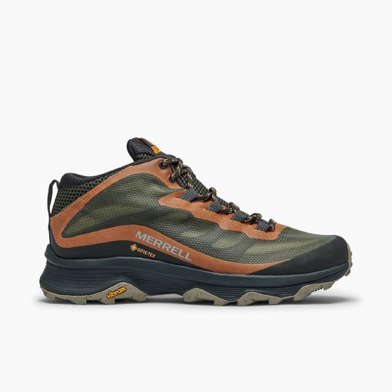 Merrell Moab Speed Mid GORE-TEX Wide Width Lichen Men