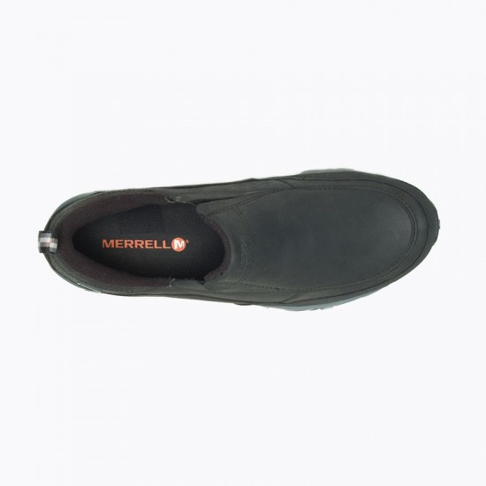 Merrell ColdPack Ice+ Moc Waterproof Wide Width Black Men