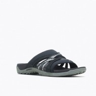 Merrell Terran 3 Cush Slide Wide Width Black Women