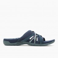 Merrell Terran 3 Cush Slide Wide Width Navy Women