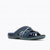 Merrell Terran 3 Cush Slide Wide Width Navy Women