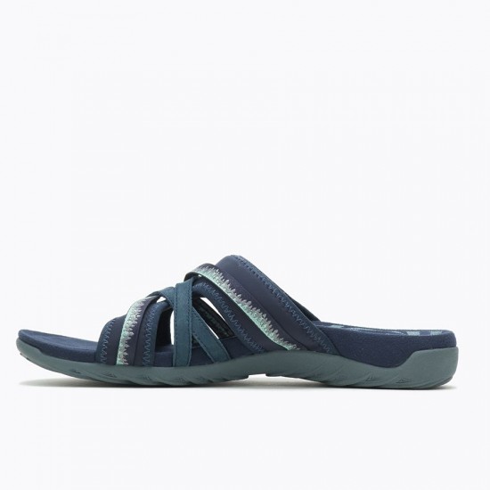 Merrell Terran 3 Cush Slide Wide Width Navy Women