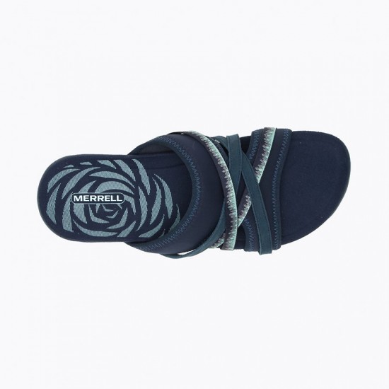 Merrell Terran 3 Cush Slide Wide Width Navy Women