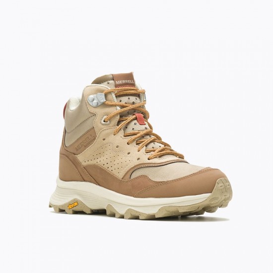 Merrell Speed Solo Mid Waterproof Tobacco/Gold Women