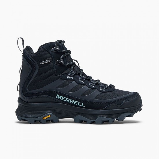 Merrell Moab Speed Thermo Mid Waterproof Black Women