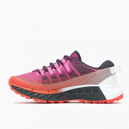 Merrell Agility Peak 4 Fuchsia/Tangerine Women