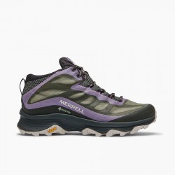 Merrell Moab Speed Mid GORE-TEX Wide Width Lichen Women