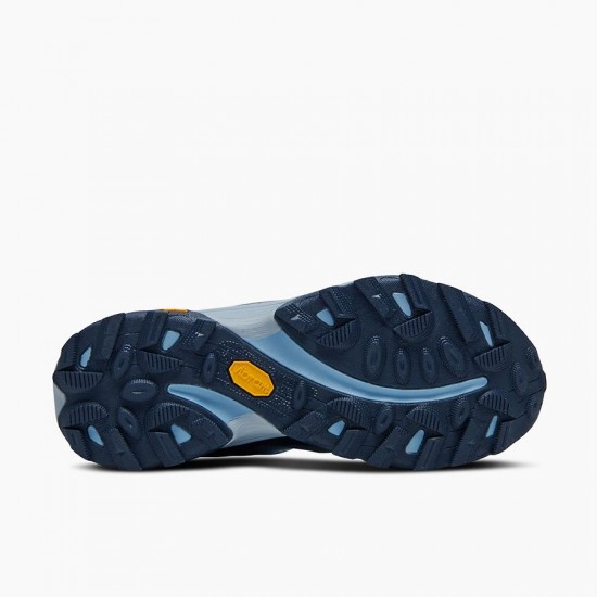 Merrell Moab Speed Mid GORE-TEX Wide Width Navy Women