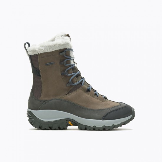 Merrell Thermo Rhea Mid Waterproof Olive Women