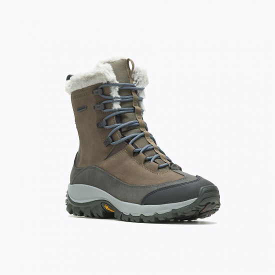 Merrell Thermo Rhea Mid Waterproof Olive Women